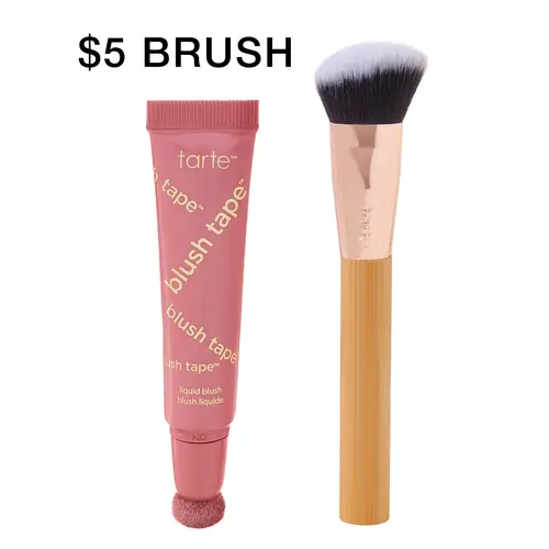 tarte blush tape + cream blush brush duo