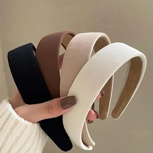 Women's 4PCS Casual Minimalist Hair Hoops - Colored Band Headbands, Durable All-Match Headband Hairstyle Accessories, Chic Daily Elegance Decor, Ideal Gift for Engagement, Anniversary