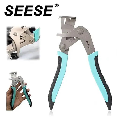 SEESE Car Efficient Multi-functional Clip Removal Pliers- Heavy-Duty Metal Quick-Release Tool,Easy to Without Damage Remove Fasteners Clips Buckles,Car Repair Stuff ,Halloween gifts