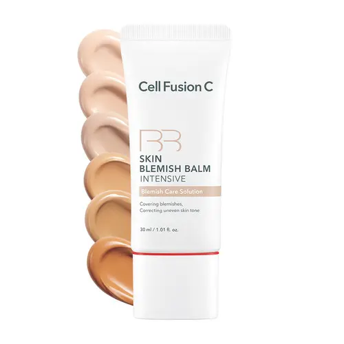 Cell Fusion C Skin Blemish Balm Intensive | Skin Tint for Recovery | 5 Ceramides & 6 Peptides | Buildable Tone-Up Coverage | Korean BB Cream dealsforyou