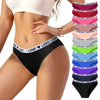 Hotcom Women's Cotton Hipster Briefs 7/10/12-Pack Soft Breathable Fabric Everyday Fit Lingerie Style Athletic & Bridal Basics Activewear Briefs  Womenswear