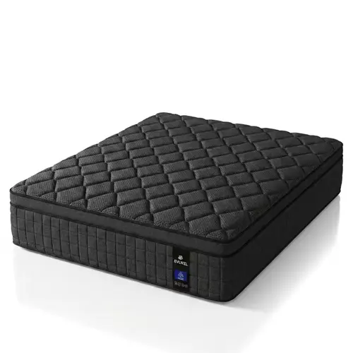EVLWZL 12-inch Hybrid Memory Foam and Spring Mattress - Medium Firm, Lumbar Support, Ergonomic Cotton - Memory Foam Mattresses for Adults, Full Size Home Furniture (Boxed)