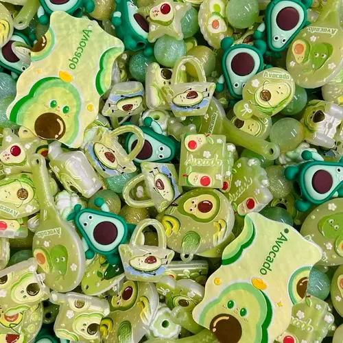 【Annie’s Bead B】Premium Acrylic and Resin Beads with Resin Charms - DIY Beading Supplies, DIY Jewelry Decoration Accessories for Phone Chains, Keychains