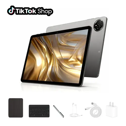 【Summer Wins】2026 MaxPad Android 16 tablet 10.1'', 16GB RAM,128GB ROM,Touchscreen, With Dual Camera,Bluetooth Keyboard,Case,headphones,Stylus, WiFi6, metal Body Type-C Charging Large Storage,Affordable Tablet, portable,Gift For Mother's Day