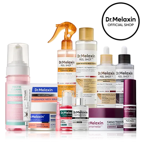[Dr.Melaxin Live Exclusive Bundle] Ultimate Full Face Rescue Set | Full Face, Eye & Neck Routine for Spots, Pores, Texture & Firmness | Korean Skincare