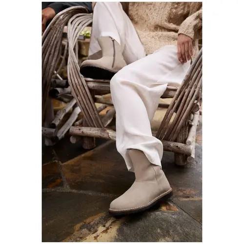 Birkenstock Shearling Ankle Boot - Uppsala Zippered