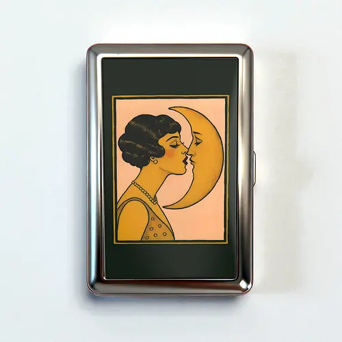 10 Styles Versatile Case - Vintage Card Holder Trinkets Stash Tin Box Metal Wallet Business Card ID Holder