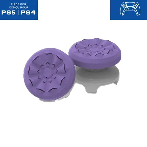 Professional Thumbstick Grips for Console Controllers - Gaming Thumb Grips Set, Increased Accuracy High-Rise + Mid-Rise Rubber Performance Caps, Non-Slip Comfort, Protects Xbox Series X/S Xbox One PS4 PS5 Accessories