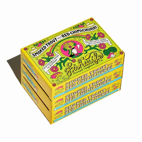 Smoked Rainbow Trout with Red Chimichurri (3-Pack)