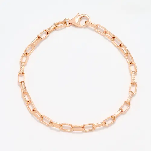David Markstein Bronze Premier Luxe Paper Clip Bracelet