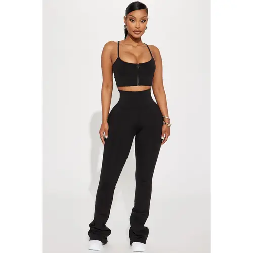 Break A Sweat Active Yoga Pant - Black