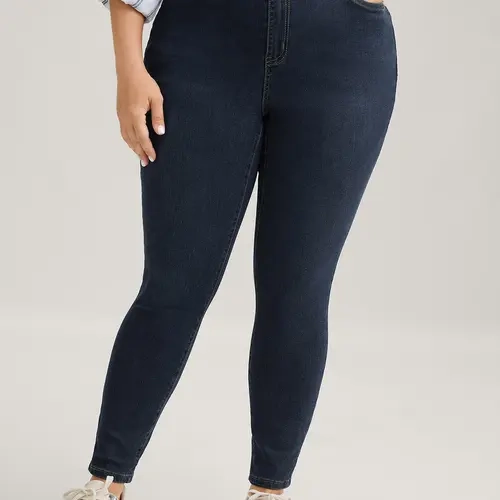 BloomChic Pull-On Moderate Stretch Skinny-Fit Jeans 【M-6XL】