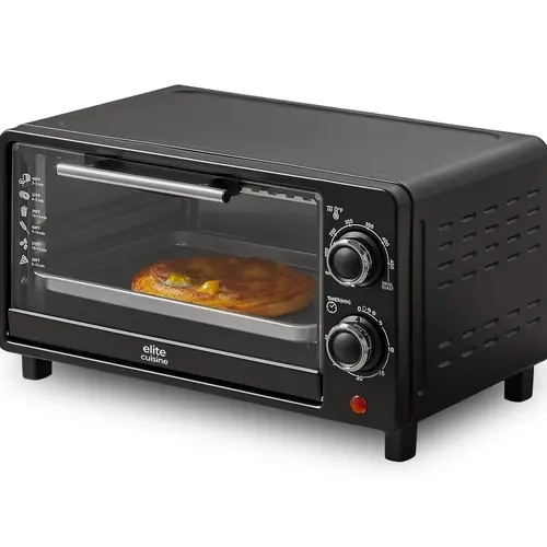 Elite Cuisine 4-slice 9.5 QT Toaster Oven Broiler