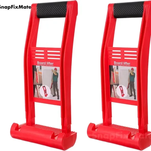 GJANSH 2 Pcs Drywall Carrier, Lift and Carry Panel Mover, ABS Plastic Panel Carrier Tool, Drywall Carrying Handle with 176lbs Load Bearing, Fit to Plywood, Glass Board, Plasterboard, TikTokShopBlackFriday