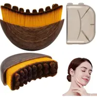 Ergonomic Lymphatic Contour Facial Beauty Skin Care Tool - Manual Daily Gentle Chin Sculpting, Jawline Firming-Lifting, Puff Reduction, Lymphatic Drainage, Serum Enhancement (1PCS, Normal Skin, Smooth Refreshed Look, Handcrafted Note, Selfcare)