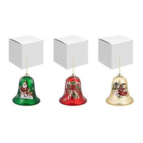 Mr. Christmas Shatterproof Bell Ornaments 3-Pack