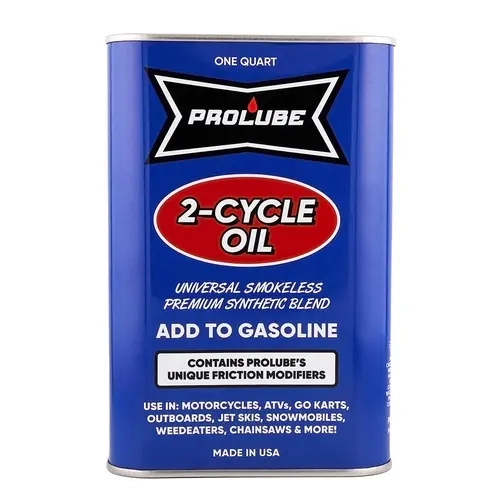 Prolube 2-Cycle Oil Premium Synthetic Blend 1 QT with Unique Friction Modifiers for Smooth Powerful Performance in 2-Stroke Engines