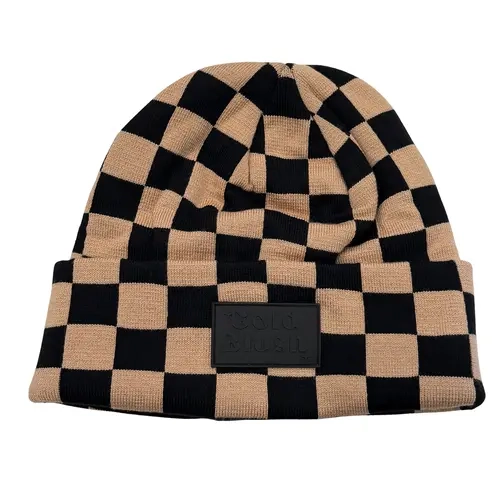 Gold Blush Babe Beanie -Super Soft Custom Knit