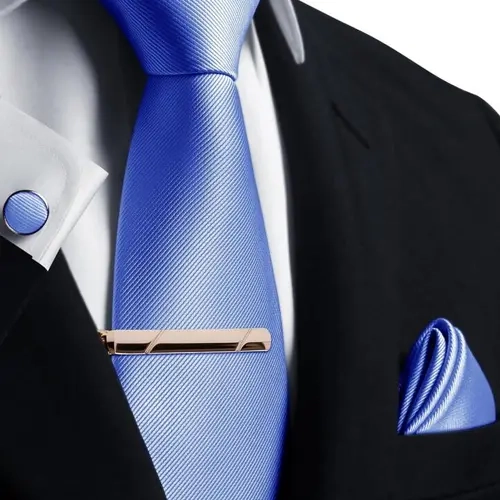 Men's Premium Silk Necktie – Luxury Formal Tie with Smooth Finish, Perfect for Business & Gifts