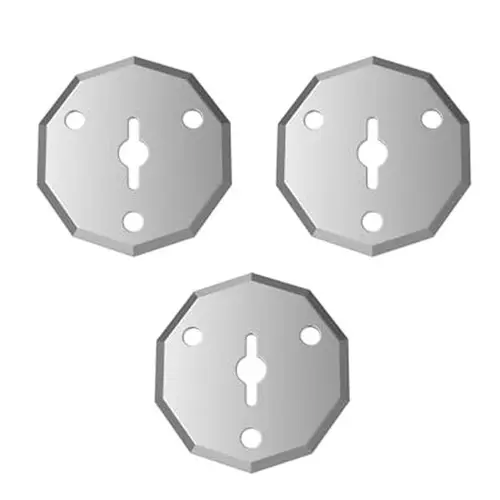 Fanttik 3-Pack Durable Rust-Free Stainless Steel Replacement Blades (30.7g/1.08oz Weight-Optimized Spare Set) for Fanttik C8 Nano Electric Scissors, Box-Cutting Ready Refills for Fabric/Plastic/Cardboard, Reduces Hand Fatigue, Delivers Precision Cuts