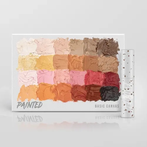 Basic Canvas + Freckles Bundle Highly Pigmented Palette Eyeshadow Makeup