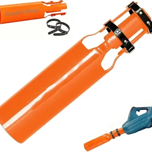 GJANSH Leaf Blower Air Booster, Air Flow Booster for Blower, Universal Cordless High-Flow Air Booster Attachment, Turbo Nozzle Extension Boosts Speed & Power for Yard, Lawn Cleanup, Fits 2–4 Inch Nozzles,SnapFixMate,