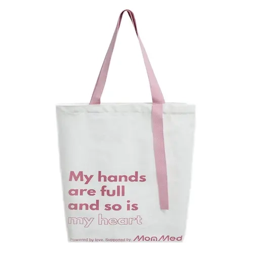 MomMed Baby-Ready Canvas Tote Bag, Large Women's Daily Shoulder Shopper Bag for Baby & Maternity Use giftideas