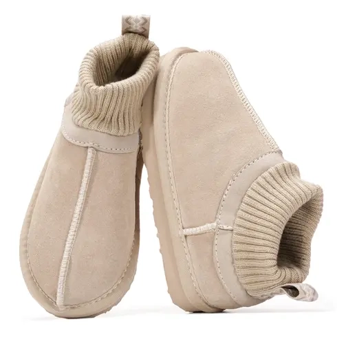 Project Cloud Kids Boots | 100% Genuine Leather | Water Resistant | Memory Foam | Non-Slip - DreamOn