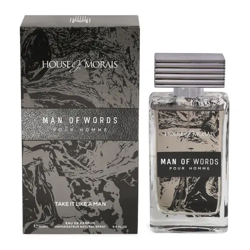 House of Morais Man Of Words Perfume for Men 100ml Eau de Parfum Pour Homme