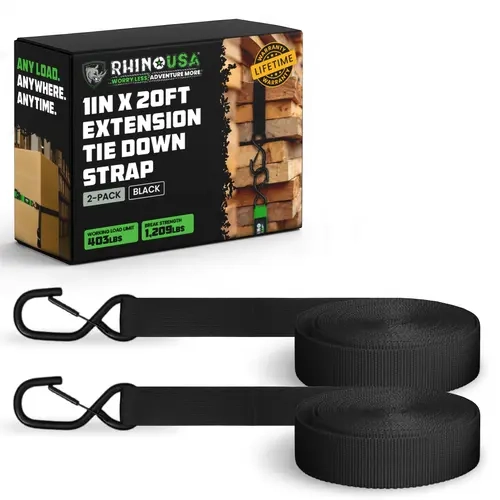 Rhino USA Ratchet Strap Extension (2 Pack)