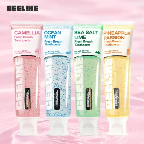 CEELIKE 4-Color Multi Action Gentle Effective Toothpaste Combo - Plaque Remover, Antibacterial Mouth Cleaning Set, Daily Gentle Cleansing, Long-Lasting Fresh Breath, Oral Health Nurturing Dental Care, Deep Clean