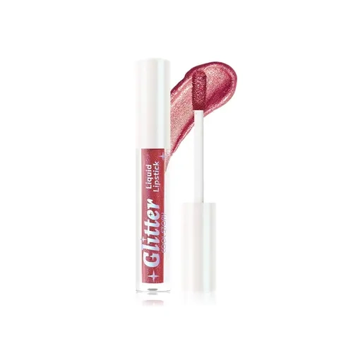 Cool Story Bedazzling Glitter Lipstick & Lip Gloss Cosmetic - Blinged Out Style Makeup Product, Shimmering Sheen, Extended Wear, Anti-Fade, Smudge-Resistant, Waterproof, Lightweight, Non-Staining Lip Stain for Festival Glam Aesthetic Glow Bedazzled Makeup