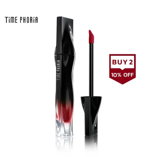 [TIMEPHORIA] Stellar Dust Lip Stain 5ml - High Coverage Lip Tint & Gloss with Glassy Finish & 30% Moisture Content for Flawless Makeup Look,back to school