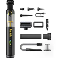 【DealsForYouDays】Fanttik Slim V10 APEX/Cruise V11 APEX Cordless Car Vacuum, 4-in-1 Portable Mini Handheld Vac, 19kPa Suction Power, Upgraded Smart Digital Display, 2 Suction Modes, Car, Office Desk, Keyboards, Car Cleaning Kit, Car Vacuum Cleaner