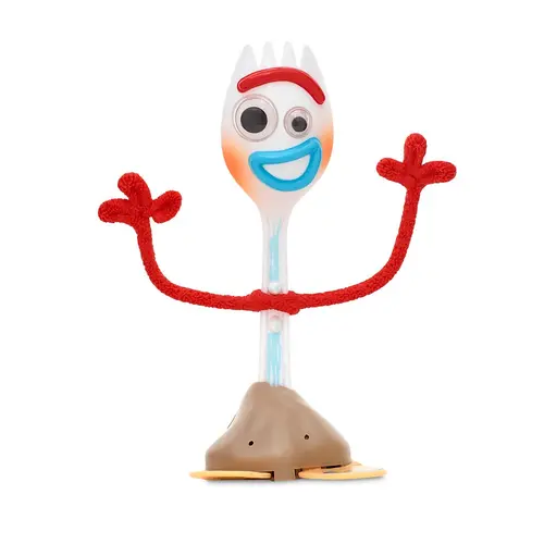 Disney Store Forky Interactive Talking Action Figure – Toy Story – 7''