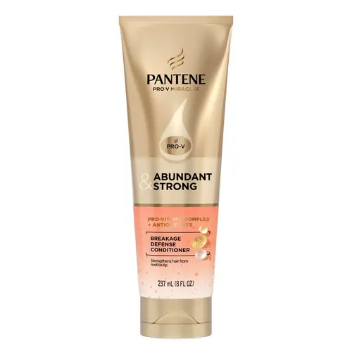 Pantene Pro-V Abundant & Strong Conditioner, Pro-Vitamin B5 Complex and Antioxidants, 8 oz