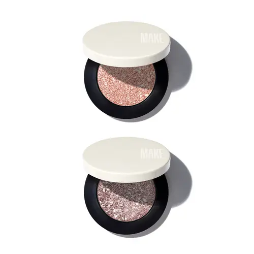 Multi-Chromatic Essentials Set – 2 Color-Shifting Metallic Eyeshadows with Buildable Foiled Shimmer by MAKE Beauty