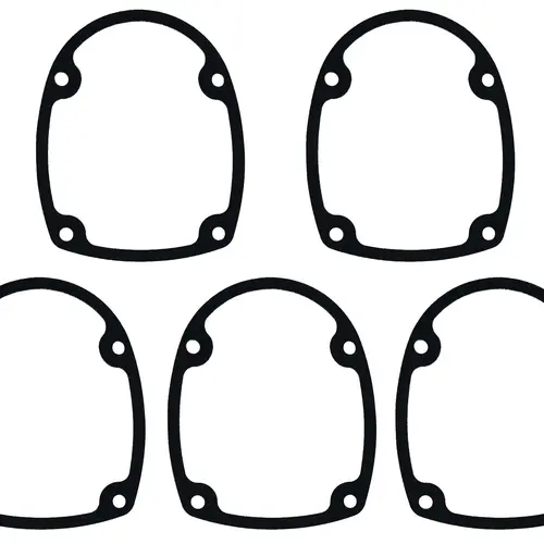AeroPro Head Cap Gasket 5-Pack Value Set - Rubber-Coated Stainless Steel Sealing Parts, Oil-Resistant Durable Replacement for Hitachi NR83A2, NR83A3 (5-Gasket Pack)