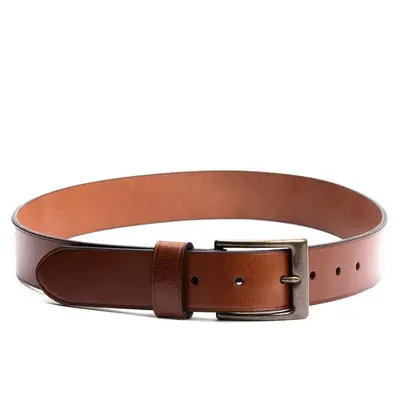 Portland Leather Men's True North Leather Belt - Reliable Daily Wear - Leather Belt, Classic Design, Adjustable Fit