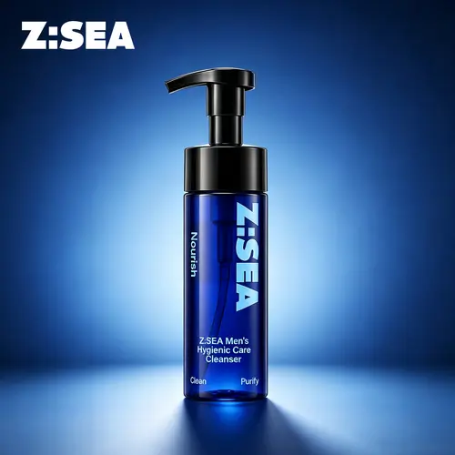 Z SEA Men's Intimate Wash - Official Plant-Based Gentle Body Care Cleanser, Daily Bath Gel for Private Parts with Odour Control, Combats Sweat & Itching, Men's Self Care Product Body Care Skin Personal Hygiene Liquid