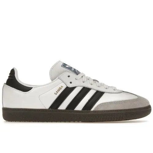 adidas Men's Samba OG Cloud White Core Black Soccer Shoes, from StockX