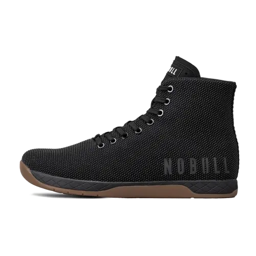 NOBULL Men's Outwork High-Top Shoe in Black Gum - OG Strength Training Shoe, Durable Gym Trainer, Lifting Sneaker
