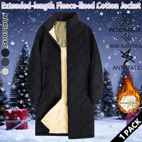 Men's Woven Collared Zip Up Quilted Outerwear 100% Polyester Durable Fabric Cold Weather Gear, Stand Collar, Thick Warm Lining, Side Pockets, Regular Fit, Casual Fall Winter Jackets & Coats (Do Not Dry Clean)