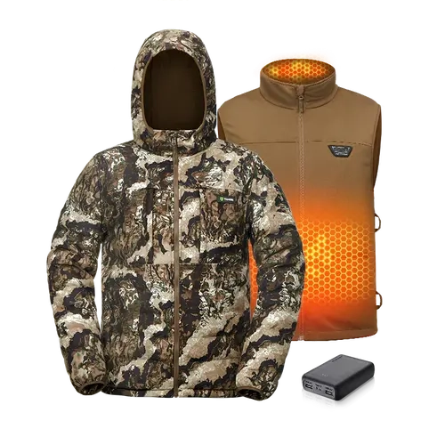 TideWe Arctic Pro Heated Jacket – 5-Zone, 15000mAh, 3-in-1 System #Tiktok Black Friday Deal