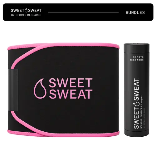Sweet Sweat Gel (6.4oz) + Waist Trimmer (XL) Bundle