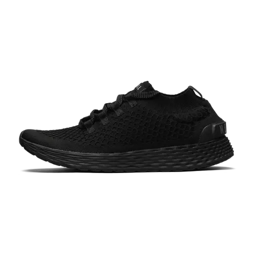 NOBULL Women's Allday Knit Shoe in Triple Black - Everyday Walking Sneaker, Comfortable Slip-On Shoe, Casual Trainer