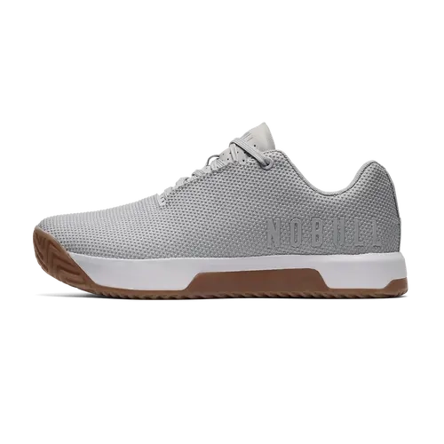 NOBULL Women's Outwork Edge (Impact) Shoe in Light Grey - OG Strength Training Shoe, Durable Gym Trainer, Lifting Sneaker
