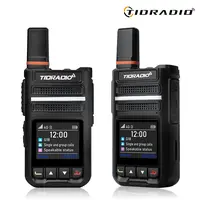Lifetime Free TIDRADIO G18 POC Radio 5000KM Rang Walkie Talkie Long Range 4G Network 2 Way Radio 5000 KM for Hiking and Camping 3000mAh Battery Clear Audio 4G Signal