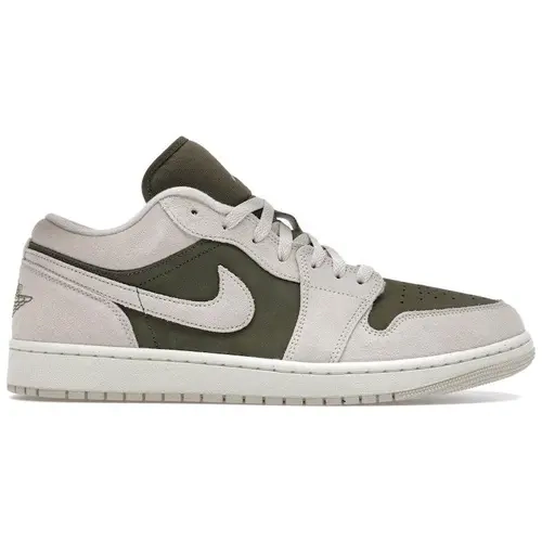 Jordan Men's 1 Low SE Medium Olive Sail Basketball Shoes, from StockX