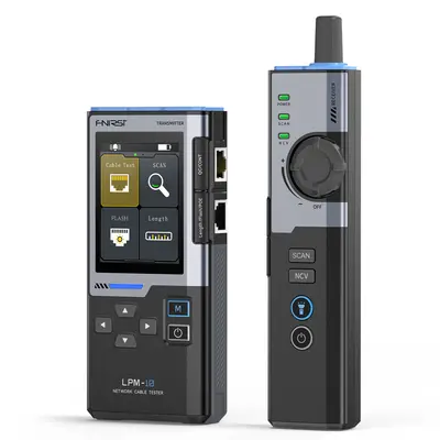 FNIRSI LPM-10A Multifunctional Network Cable Tracker with 2.4-inch Color Screen PoE Detection & Type-C Charging